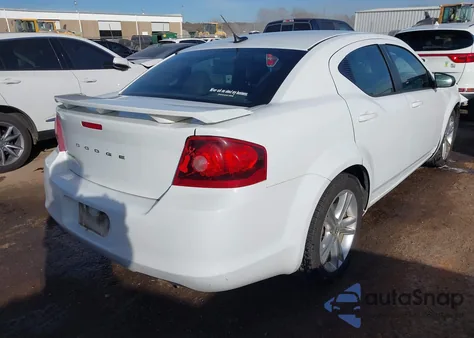 2014 Dodge Avenger Se z USA, uszkodzony, nr VIN 1C3CDZAB6EN167404